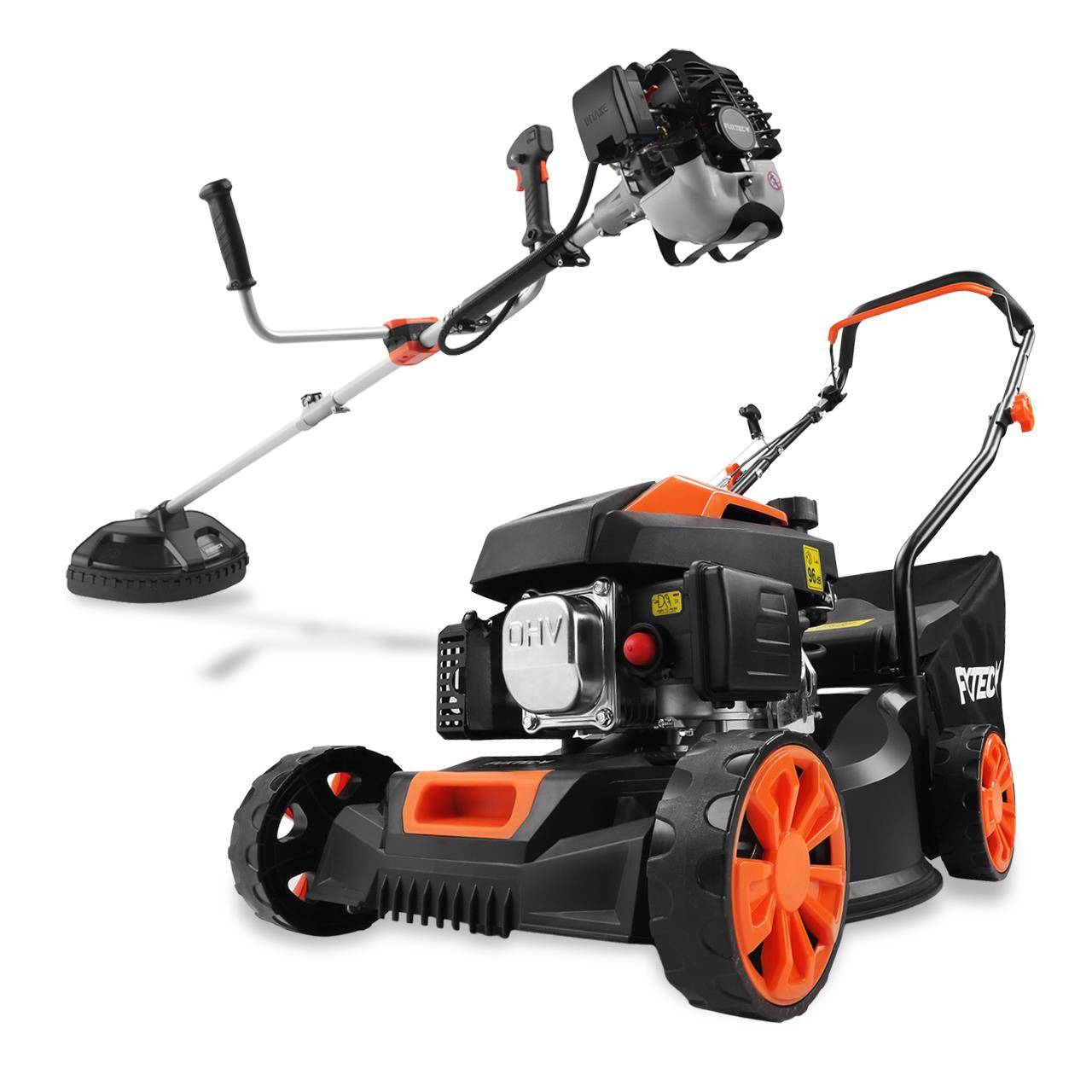 FUXTEC - Pack thermique Fuxtec tondeuse 79,8 cm³ et débroussailleuse 25,4 cm³ pour entretien complet du jardin – Fuxtec - Image 1