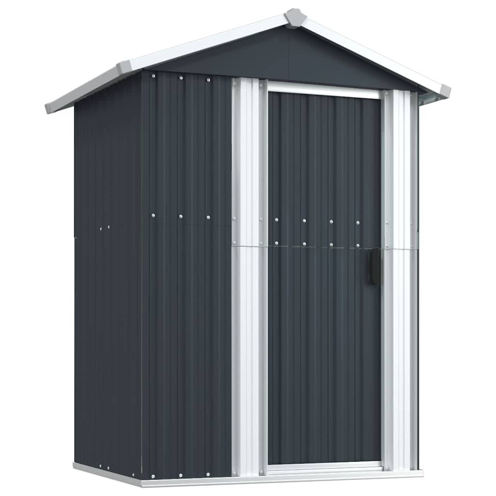Vidaxl - Abri de jardin Anthracite 126x97,5x177 cm Acier galvanisé vidaXL 316235 - Image 2