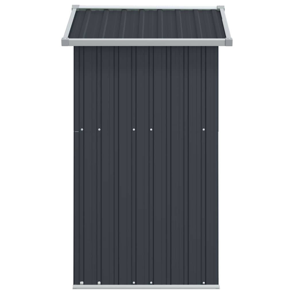 Vidaxl - Abri de jardin Anthracite 126x97,5x177 cm Acier galvanisé 1.2m² vidaXL 316235 - Image 7