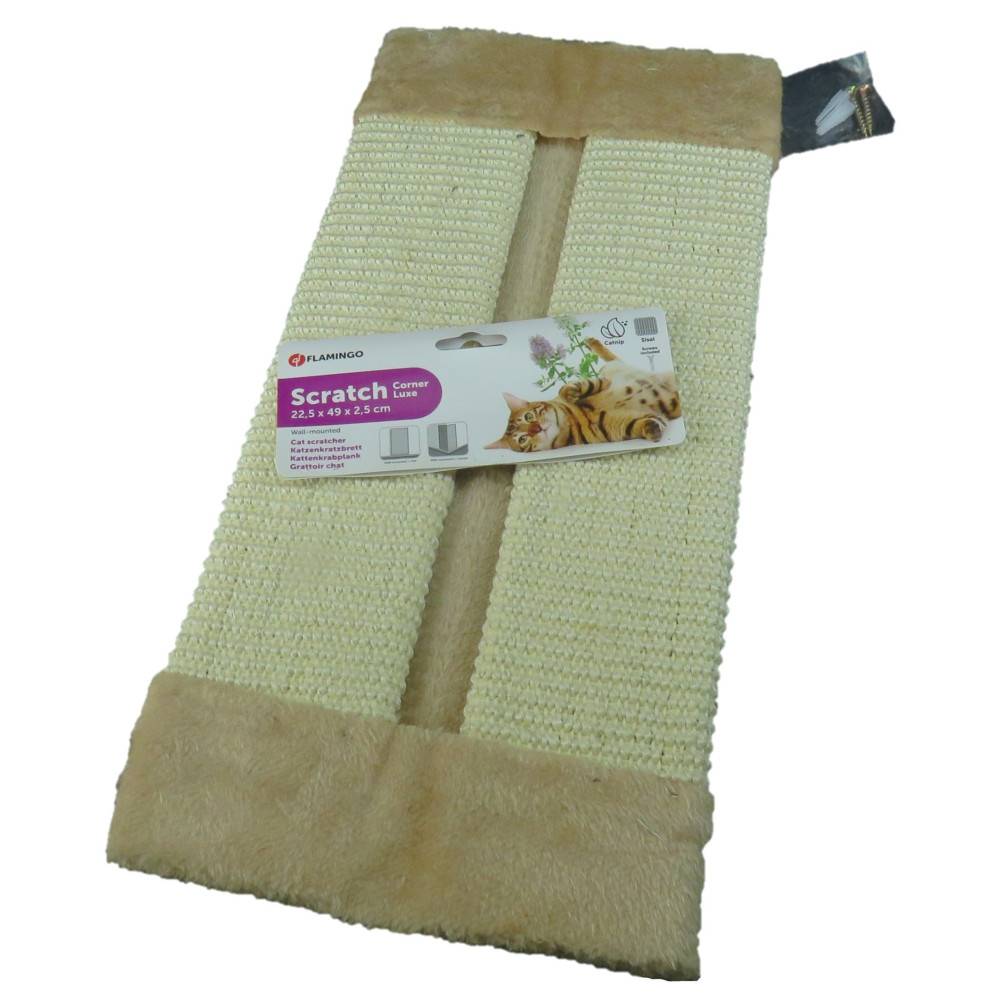 Flamingo - Planche griffoir pour angle de mur. 23 x 49 cm. pour chat - Image 2