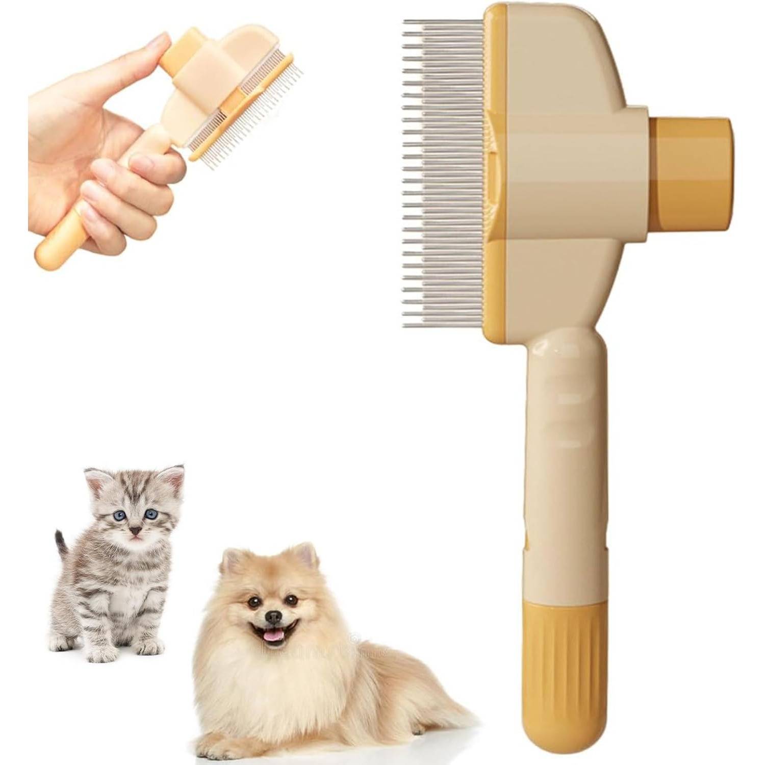 DtopbuyAge - Peigne Autonettoyant pour Chien et Chat DtopbuyAge - Image 1