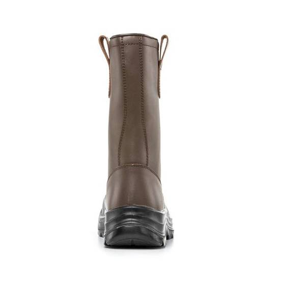 Botte de sécurité en cuir non fourrée Coverguard Pyroxite S3 SRC Marron 44 - Image 2