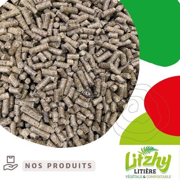 Eizhy - Litière Végétale et Compostable Litzhy à base de Paille de Colza - Image 2