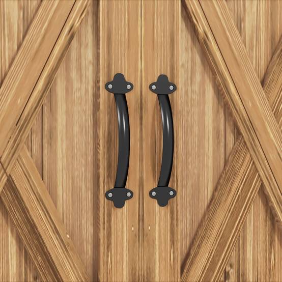 ComfortXL - Armoire de jardin en bois de sapin 77 x 55 x 72 cm marron double porte rangement outils pour extérieur - Image 9
