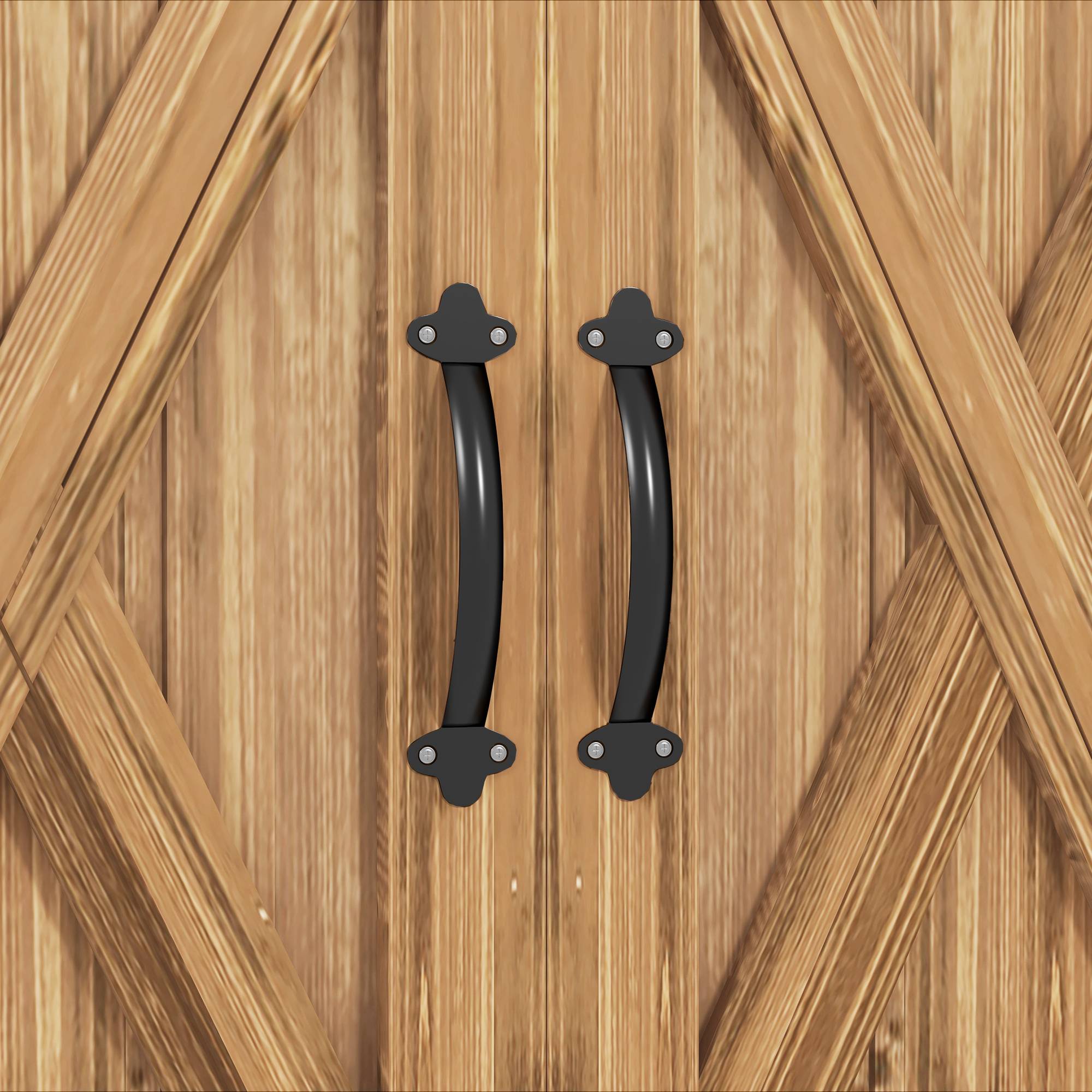 ComfortXL - Armoire de jardin en bois de sapin 77 x 55 x 72 cm marron double porte rangement outils pour extérieur - Image 9