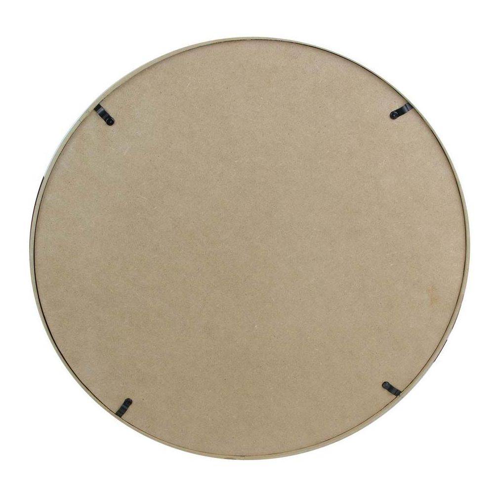 The Home Deco Factory - Miroir rond avec anse en PU Barber 40 cm - Image 4