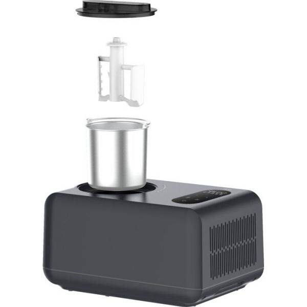 Machine a Glace - Sorbetiere Machine a glaces - MEDION - MD 100087 - 1,5 L - Avec compresseur - Fonctions : glace, yaourt et slushies - 150 W - LED - Image 4
