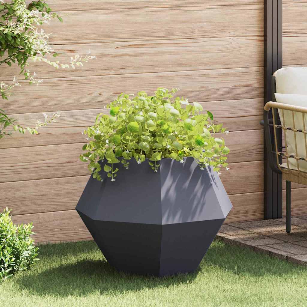 Vidaxl - Jardinière Anthracite 75 x 75 x 60 cm Acier vidaXL 884042 - Image 1