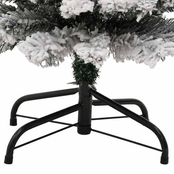 Sapin de Noël | Arbre de Noël artificiel Vert 150 cm PVC et acier et plastique Maison Chic - Image 9