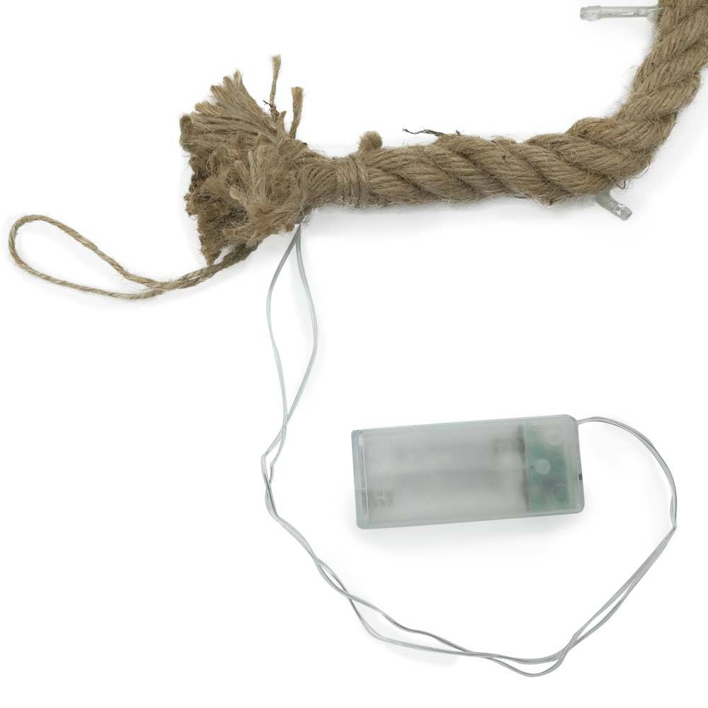 Sans Marque - Boule LED lumineuse suspension corde - Image 4