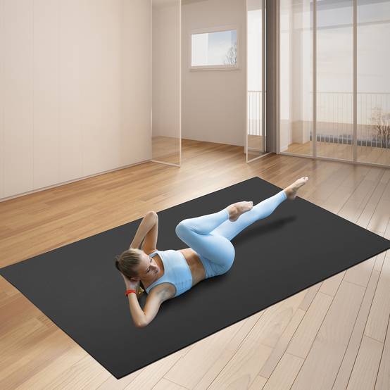 Vevor - VEVOR Tapis de yoga antidérapant tapis d'entraînement 2440 x 1530 mm pilates - Image 8