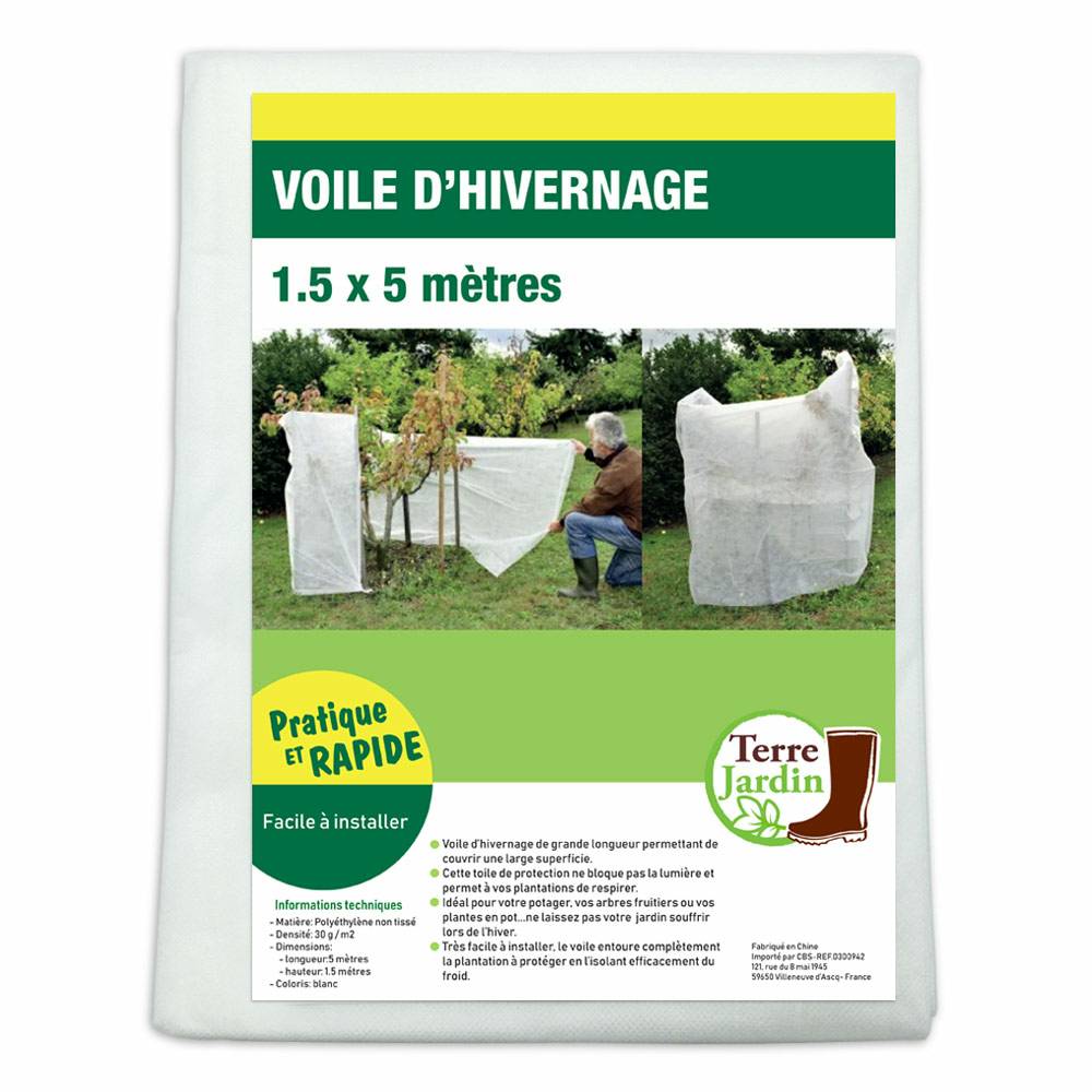 Voile d'hivernage / forçage 1.5 x 5 m - Image 2