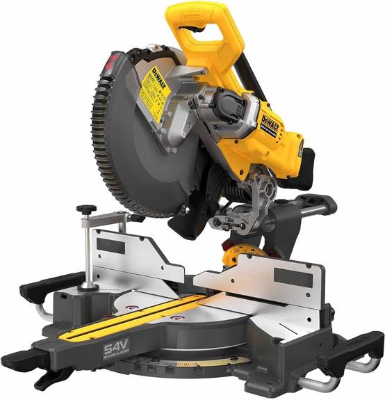 Scie à onglets 305 mm XR 54V Brushless - DEWALT - avec 2 batteries Flexvolt 54V 3.0Ah - chargeur - DCS781X2-QW - Image 2