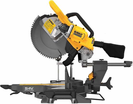 Scie à onglets 305 mm XR 54V Brushless - DEWALT - avec 2 batteries Flexvolt 54V 3.0Ah - chargeur - DCS781X2-QW - Image 3