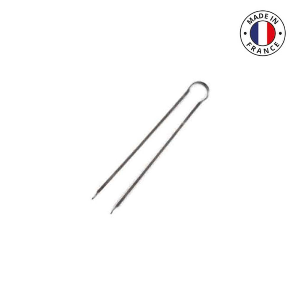 Pince pour cheminée Grise 50cm