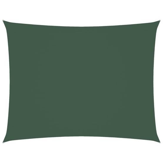 Voile de parasol tissu oxford vert foncé 400 x 300 cm - PANGIVO - Image 2
