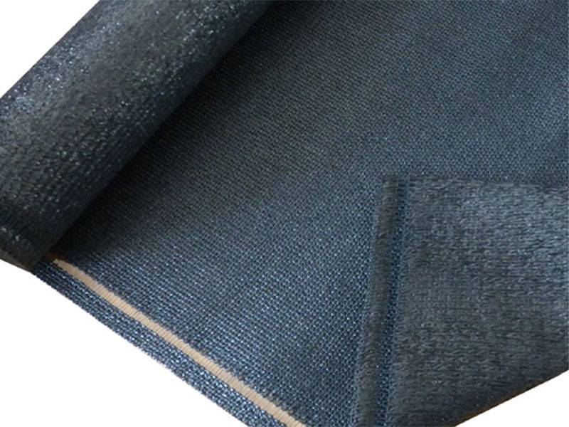 Maille Store - Brise-vue 100% - Gris anthracite - 270gr/m² - Boutonnières Gris foncé 1.8m x 10m - Image 3