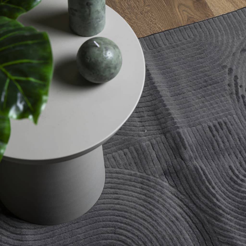 Tapis de Salonà Poils Courts Polyester Lavable Antidérapant Anthracite 200x280 cm – ComfortXL Outdoor Living - Image 7