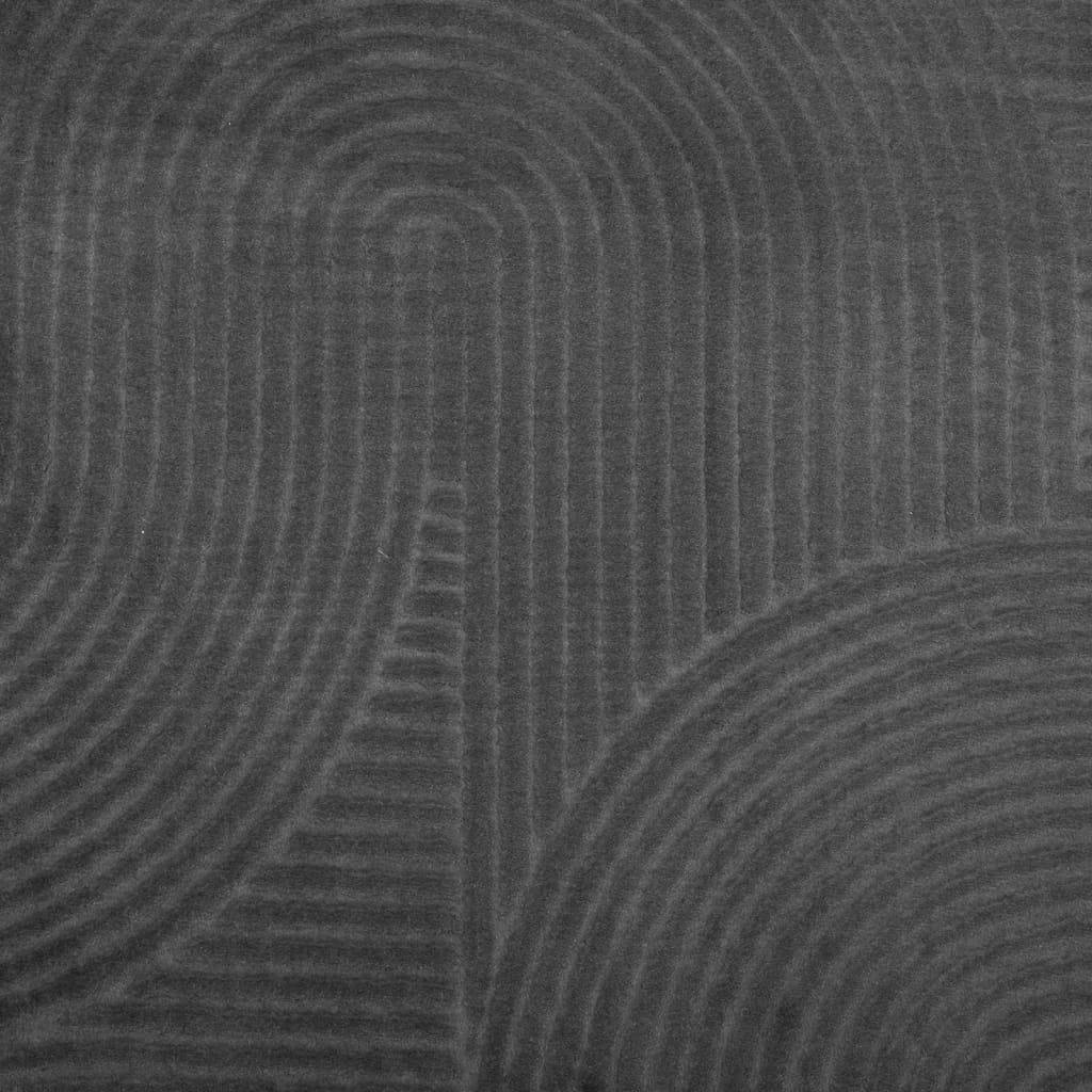 Tapis de Salonà Poils Courts Polyester Lavable Antidérapant Anthracite 200x280 cm – ComfortXL Outdoor Living - Image 9