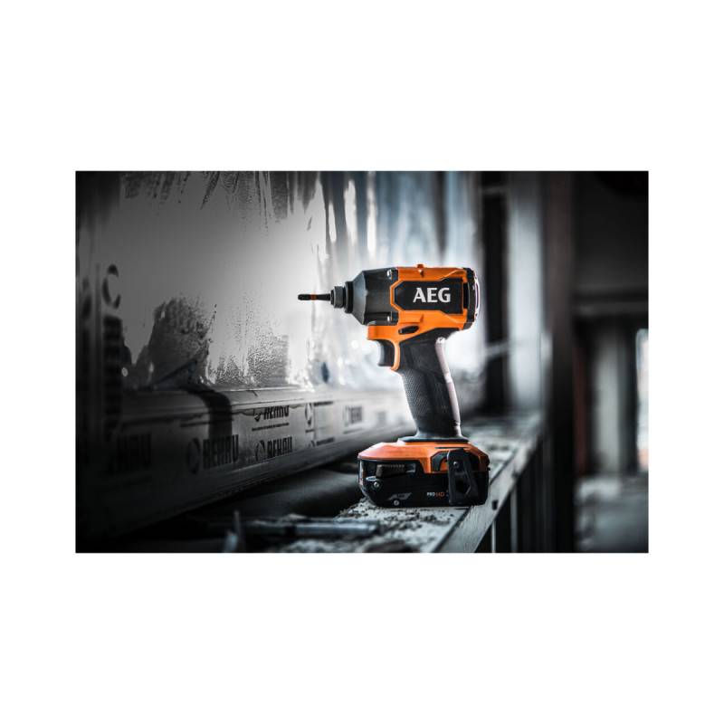 Aeg - Visseuse à chocs AEG 18V Brushless - sans batterie ni chargeur - BSS18C3B3-0 - Image 7