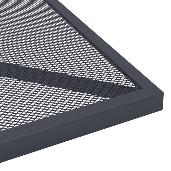 Table bois composite Ikast Anthracite 50 X 50 X 72 cm - P87209A - Image 5