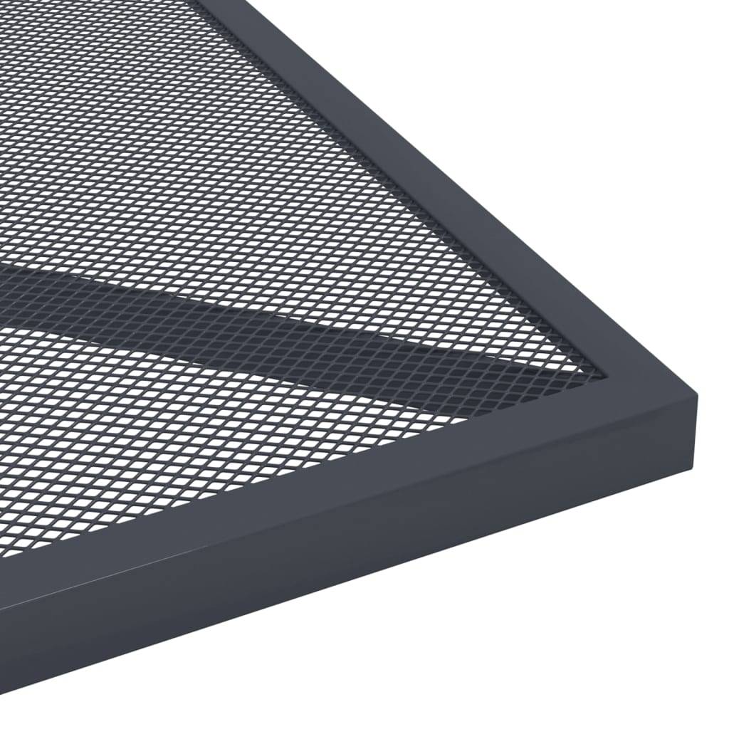 Table bois composite  Ikast Anthracite  50 X 50 X 72 cm  - P87209A - Image 5