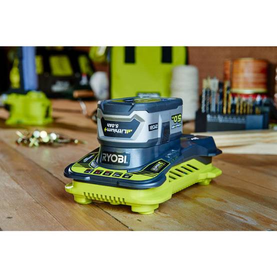 Ryobi - Pack 2 batteries RYOBI 18V One+ 5.0 Ah LithiumPlus - 1 chargeur ultra rapide 5.0 Ah RC18150-250 - Image 4