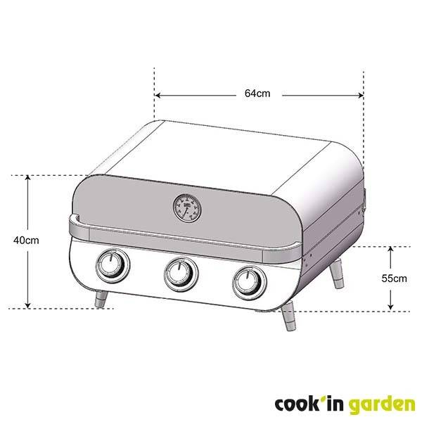 Barbecue Gaz FLAVO 60 - Image 6