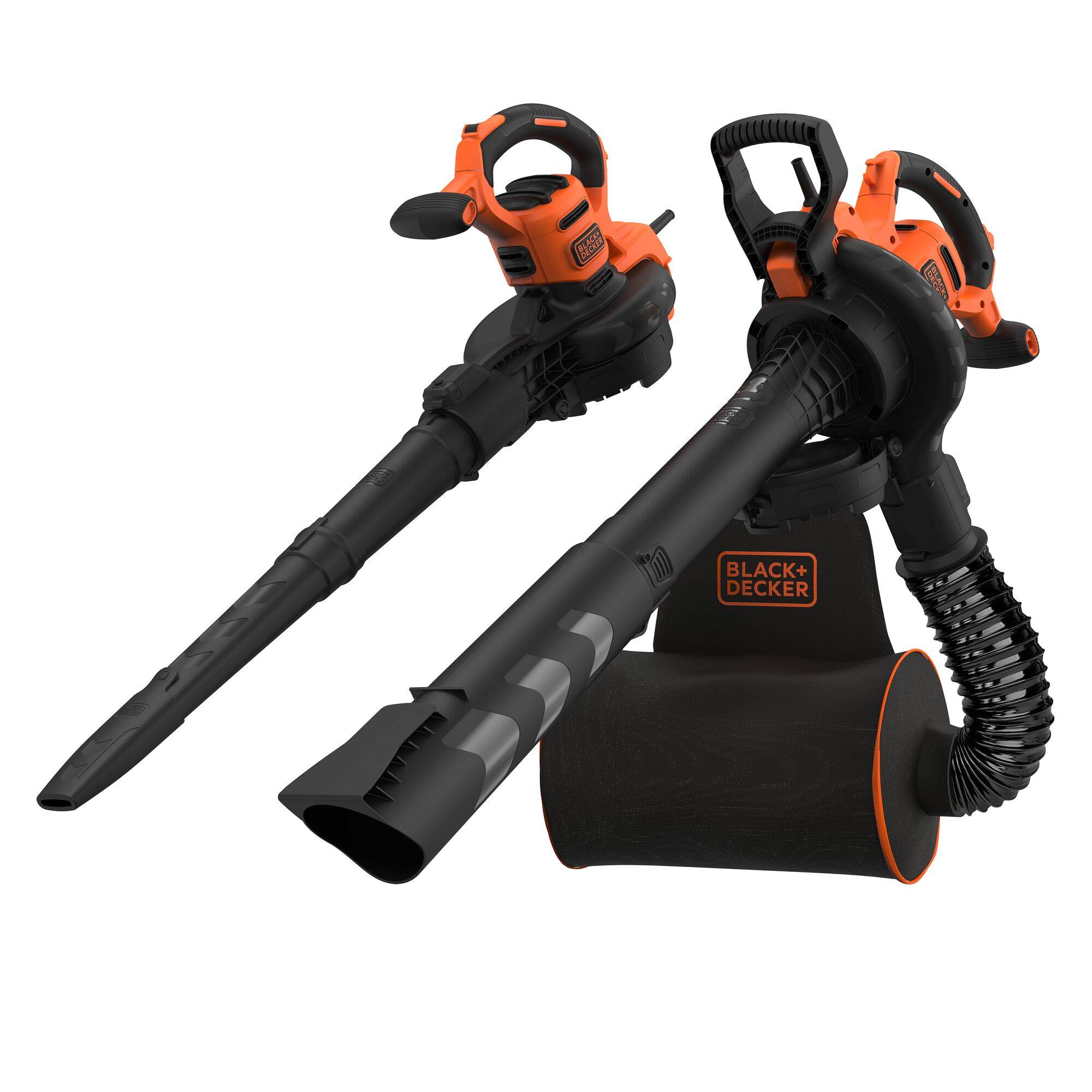 Black & Decker - Aspirateur souffleur électrique à fil + Souffleur option broyeur 3000W - Image 1