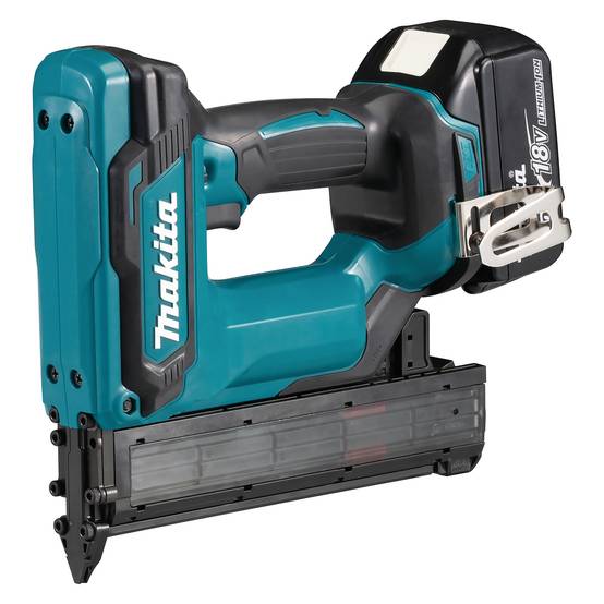 Cloueur LXT - MAKITA - avec 2 batteries 18V 5.0Ah - chargeur - MakPac - DFN350RTJ - Image 5