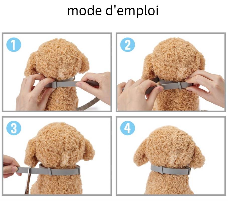 Collier antiparasitaire réglable pour chien 62 cm DtopbuyAge - Image 4