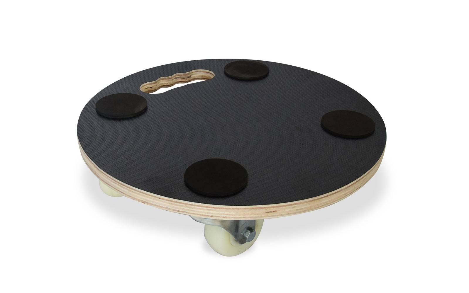 Louis Moulin - Roule-plantes bois Charges lourdes - rond - 38 cm Louis Moulin - Image 1