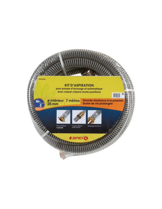Kit Aspiration Pompe Laiton 25mm Robuste Kit D'aspiration En Laiton Pour Pompes. - Générique