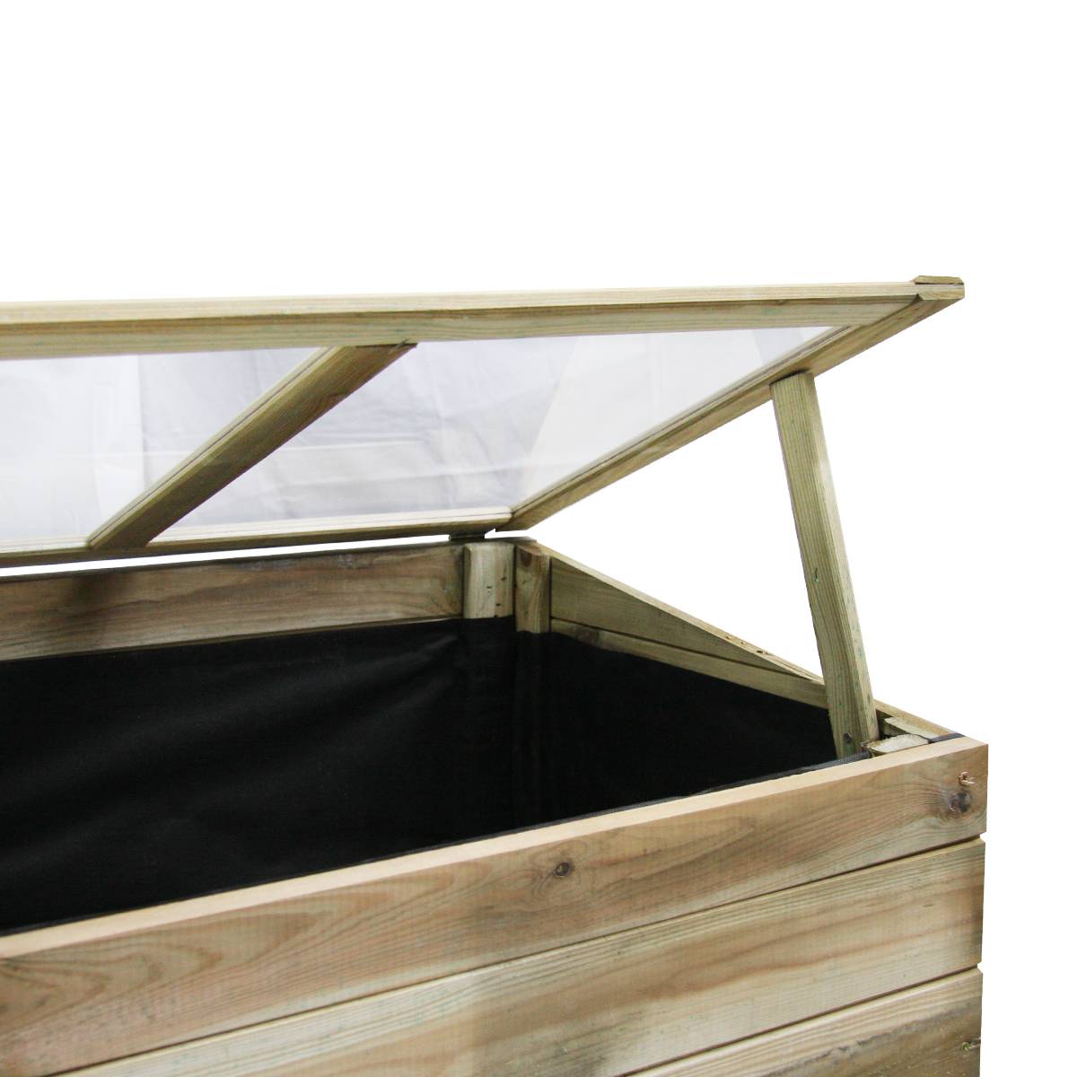 Serre double chassis en bois Florence - Cémonjardin - Image 5