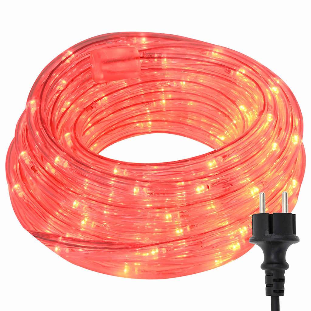 Guirlande LED Rouge 6m Pour Camion, Stand, Extérieur – Corde Rampe Lumineuse