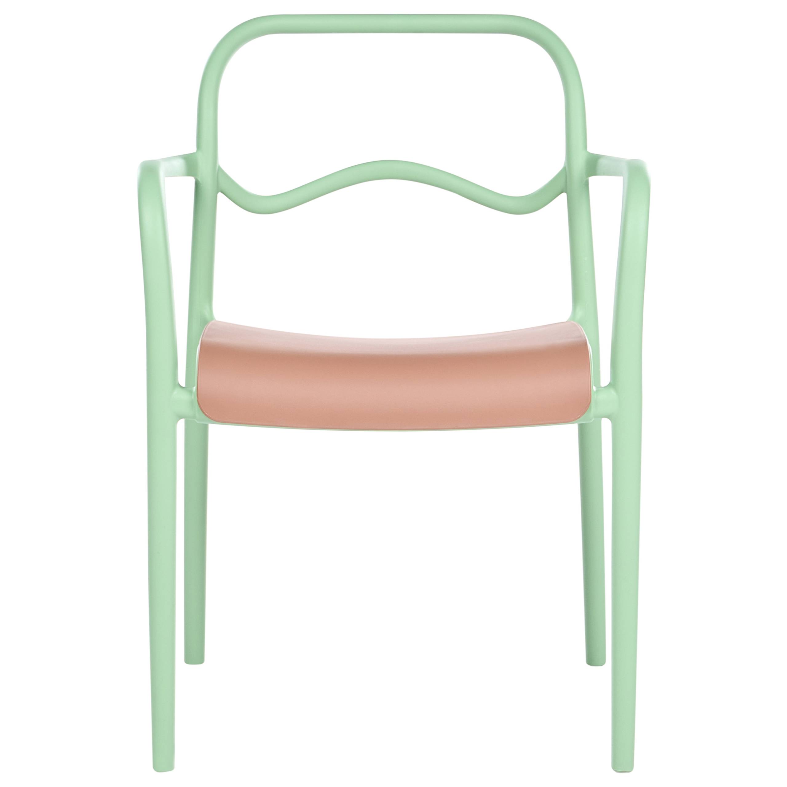 Beliani - Chaise de jardin Polypropylène Vert THASOS - 57x57x80- Beliani - Image 4