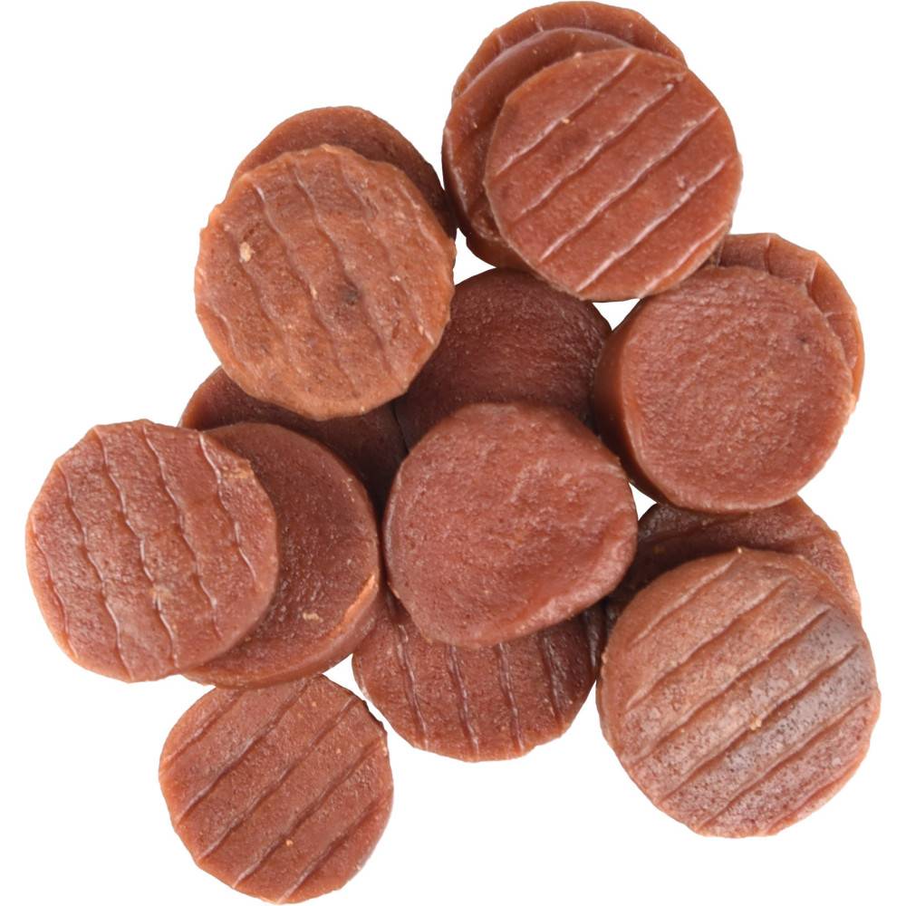 Friandise pièces canard Hapki BBQ pour chien 85 g sans gluten - Image 1