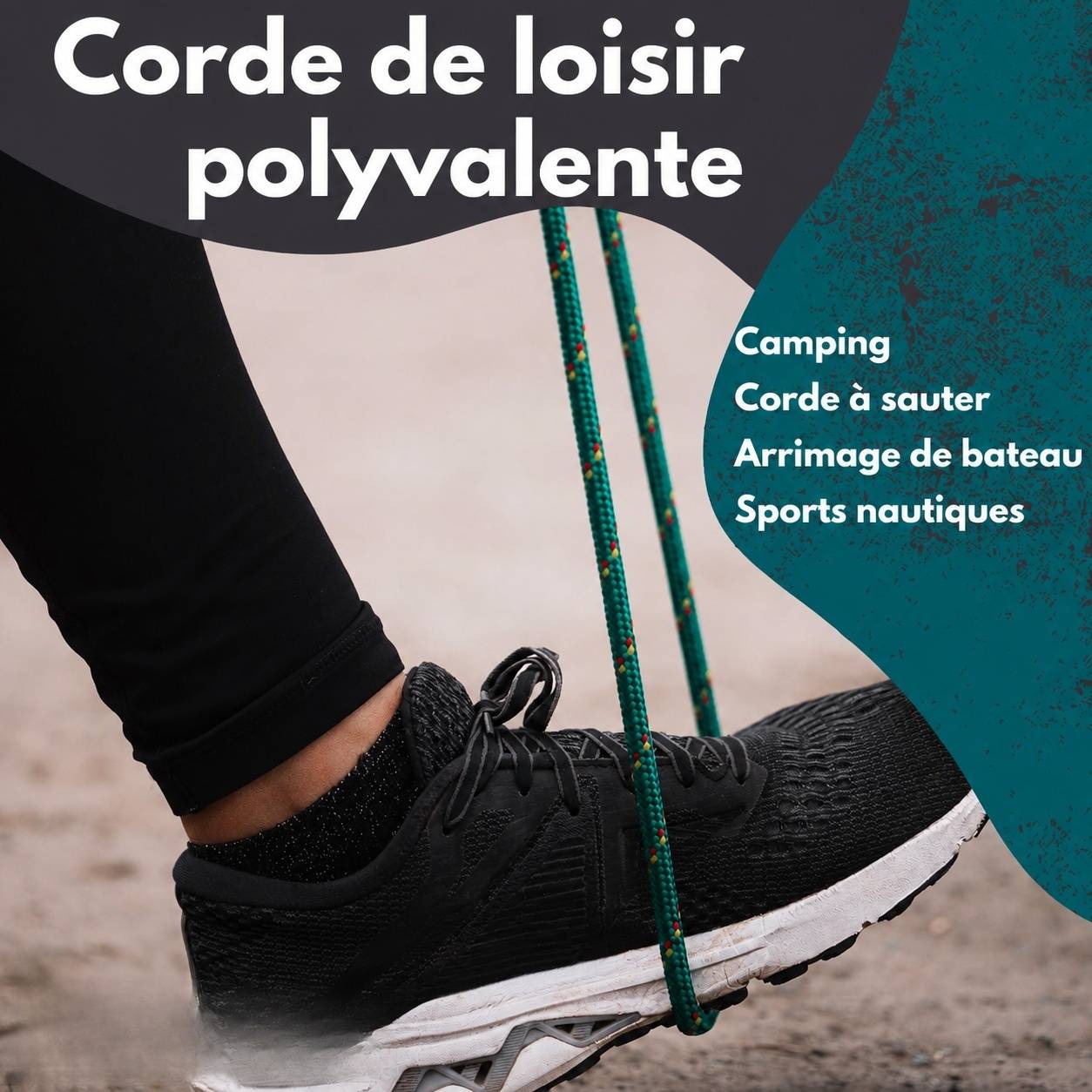 Corde Polypropylène Tressée Léger Résistance UV Professionnel Extérieur Intérieur - Image 4