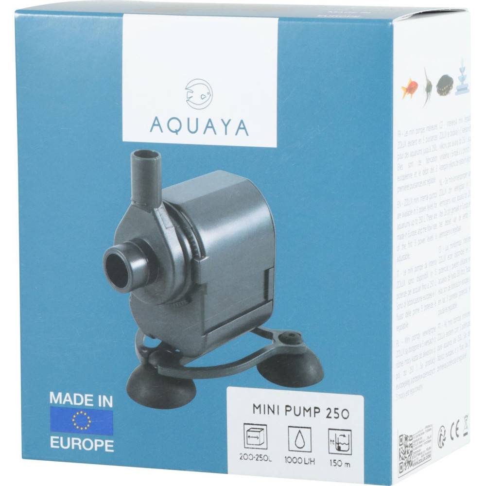 Mini Pompe 250 - pour aquarium de 200 à 250 Litres. - Image 2