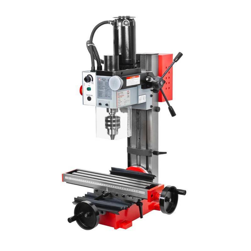 Fraiseuse verticale métal inclinable - D. 30 mm - 230V - 350W Holzmann - Image 1
