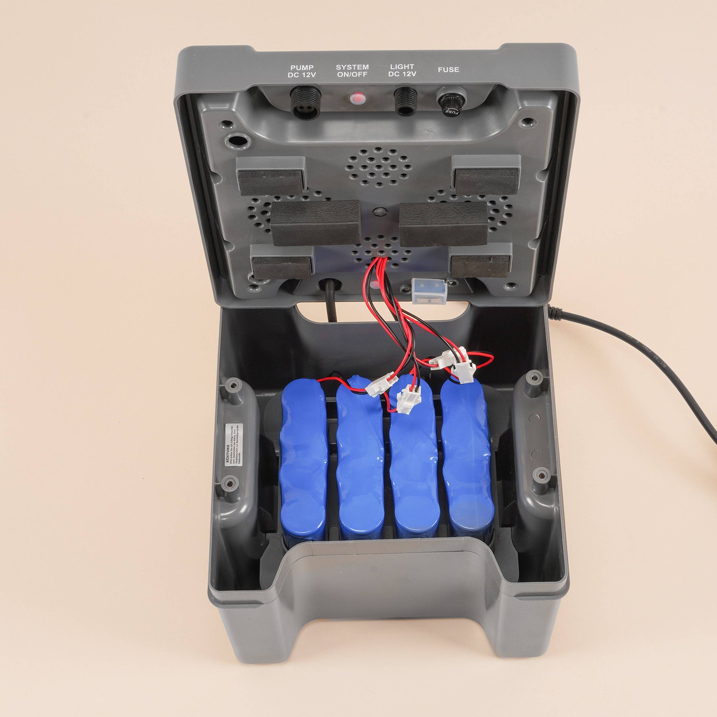 Kit pompe de bassin solaire esotec 100/4000 LED avec accumulateur LiFe 12,8V/24Ah 101941 - Image 10