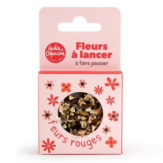 Radis et Capucine - Radis et Capucine - Fleurs Rouges à lancer - Image 1