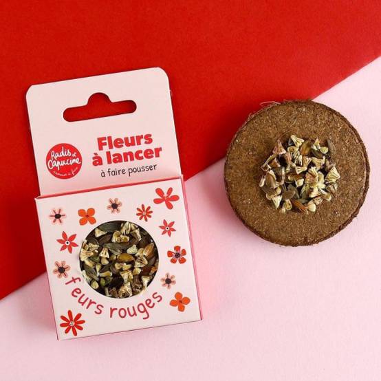 Radis et Capucine - Radis et Capucine - Fleurs Rouges à lancer - Image 4