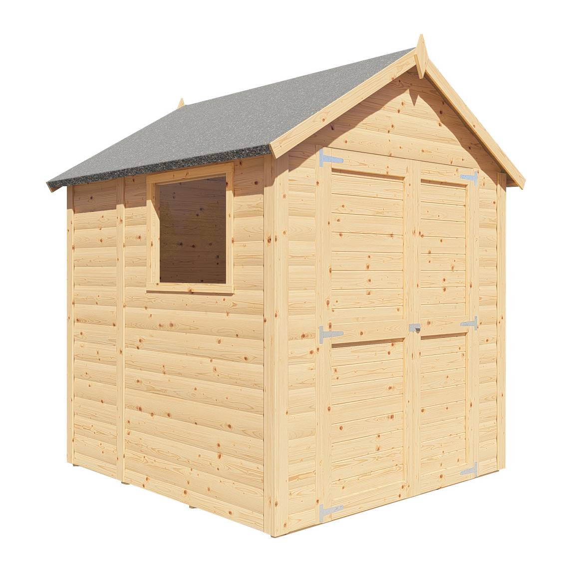 Abri de jardin bois Bertilo Modus 19mm avec plancher 3,17m² - Image 2