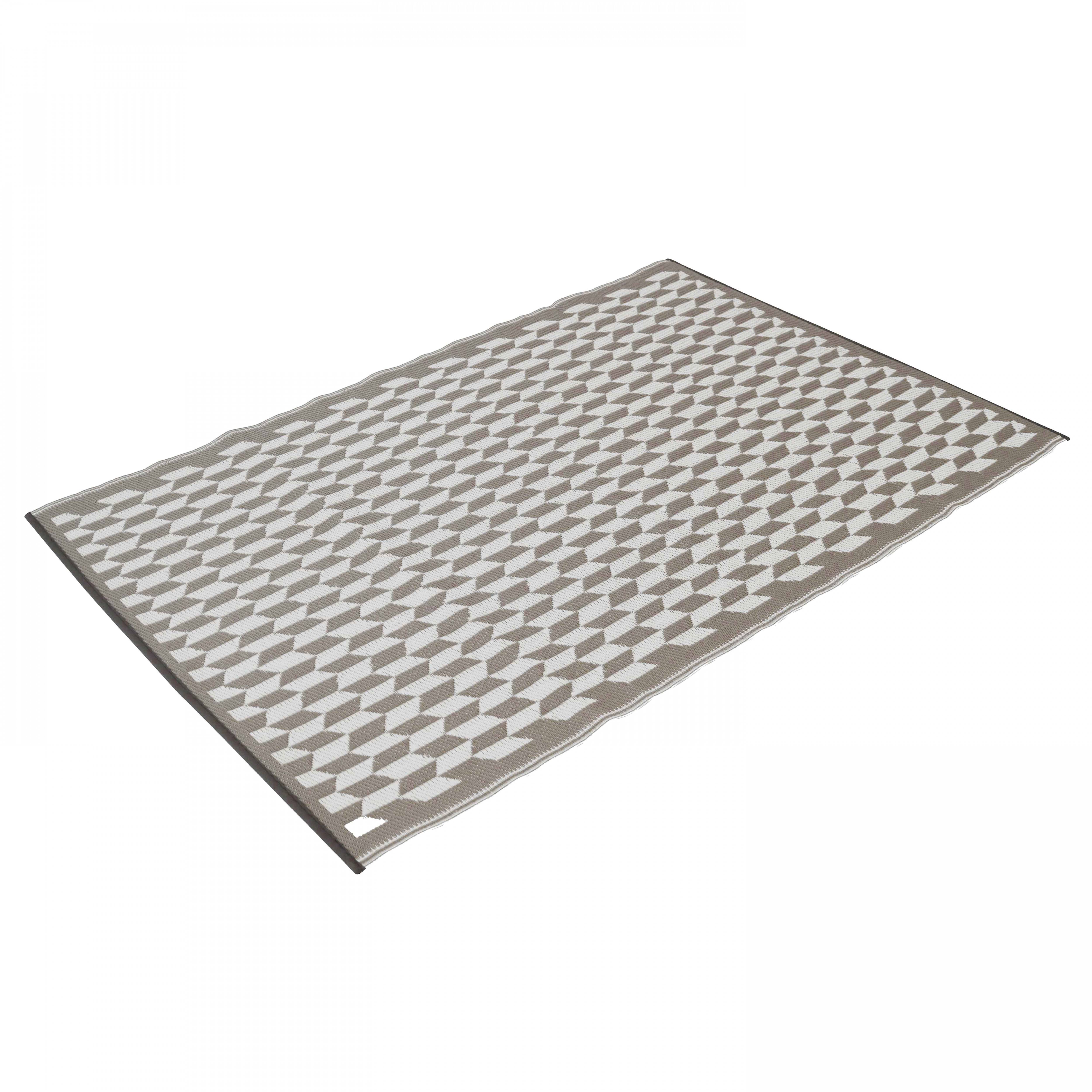 Oviala - Tapis rectangulaire pvc gris 180 x 120 cm Solys - Oviala - Image 4