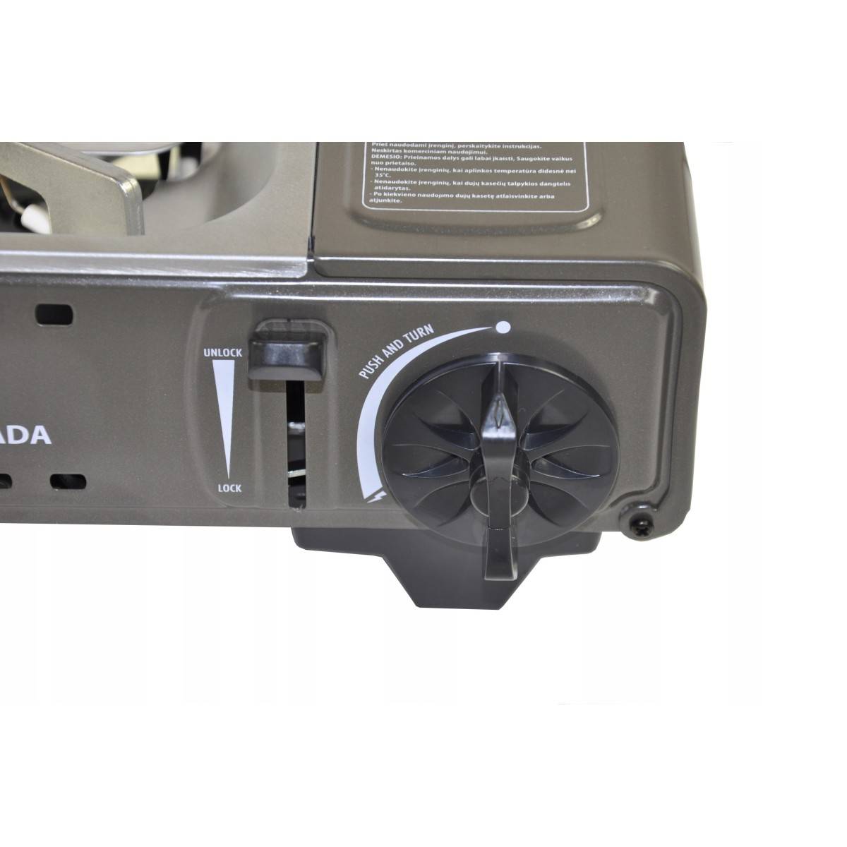Barbecue à gaz Portable Grill 1780W + 8 Cartouches Gaz Butane Allumage Piezo + Mallette Camping ALPEN - Image 9