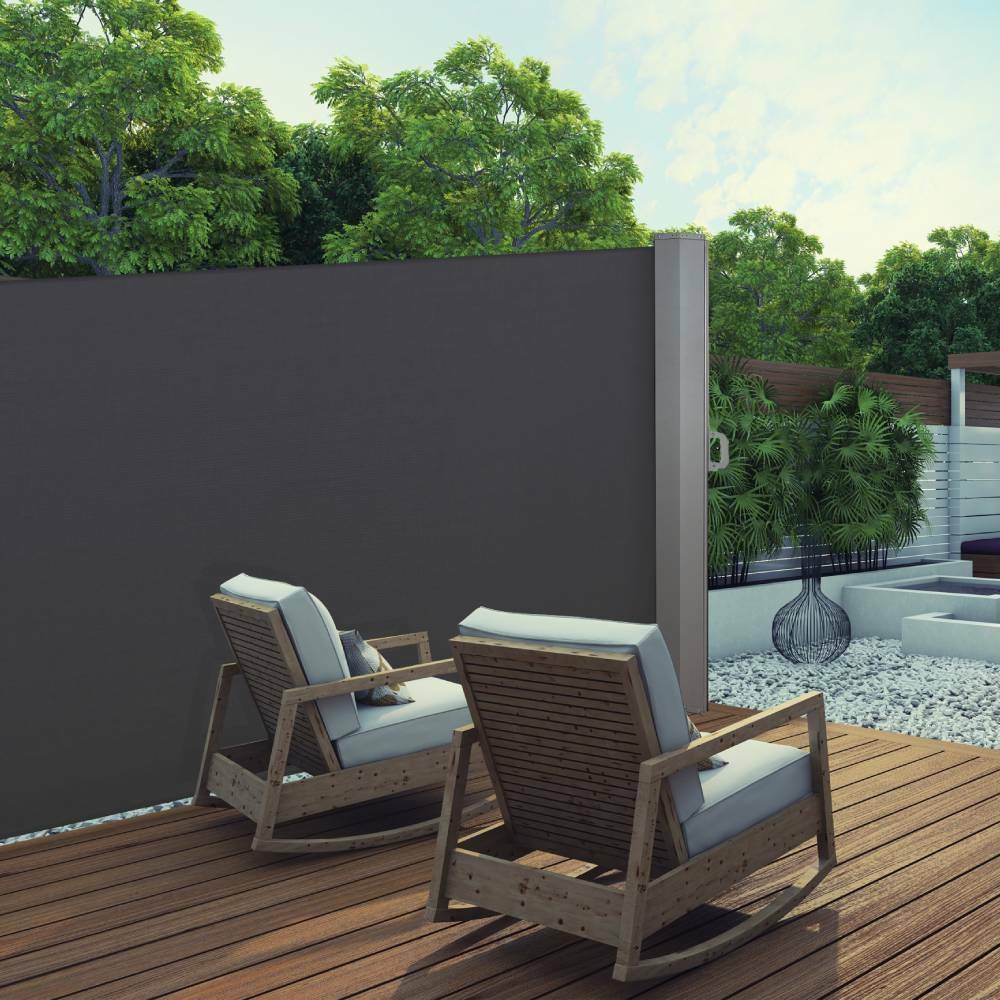 Terre Jardin - Paravent extérieur rétractable 1,6 x 4 m - Image 2