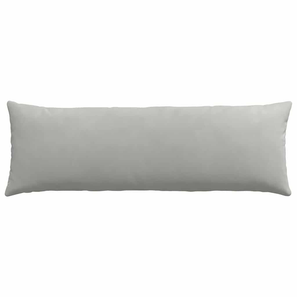 Coussins de Banc (x2) en Tissu Housse Amovible et Lavable pour Salon Gris Clair 120x40 cm – ComfortXL Outdoor Living - Image 6