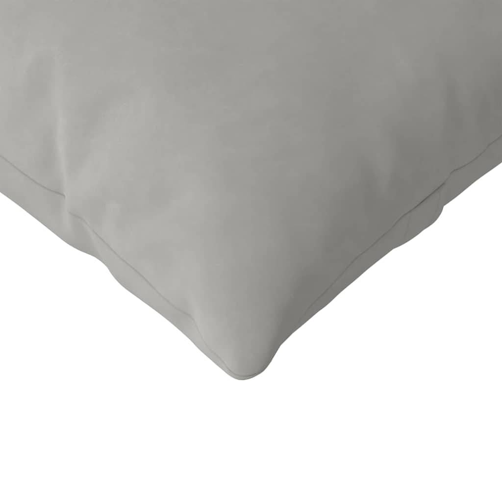 Coussins de Banc (x2) en Tissu Housse Amovible et Lavable pour Salon Gris Clair 120x40 cm – ComfortXL Outdoor Living - Image 7