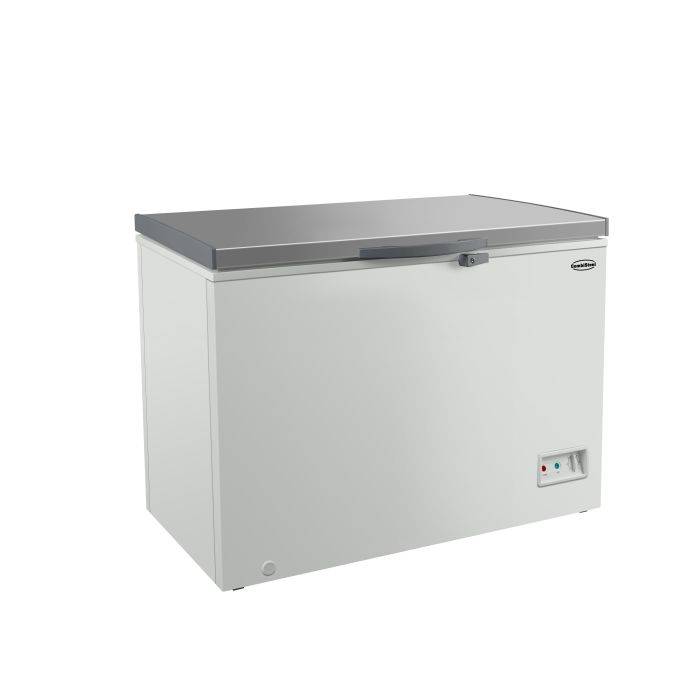Combisteel - Congélateur Bahut Couvercle en Inox - Isolation 72 mm - Combisteel - - Image 1